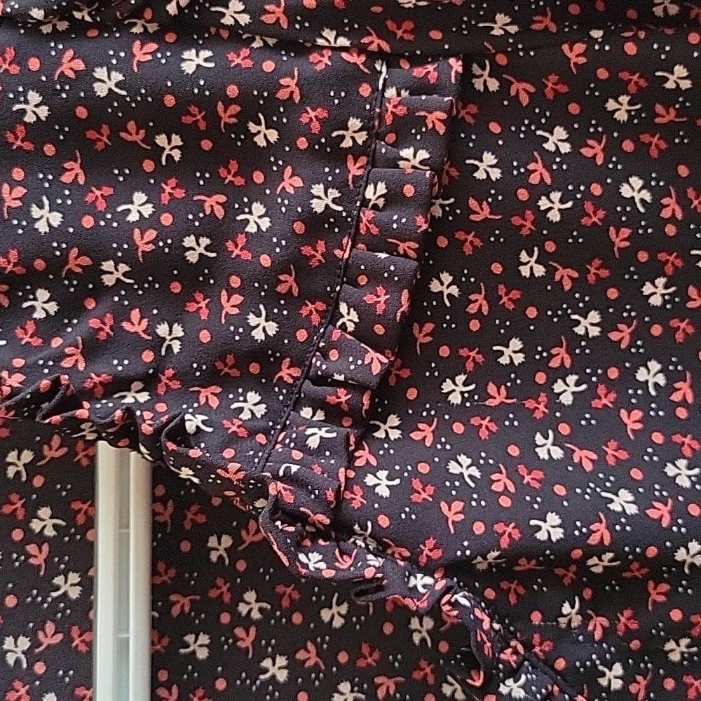 Ann Taylor Loft Ruffle Neck Top - Picture 5 of 5
